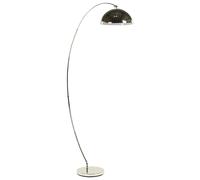 Lampadaire Incurvé Design Base Métal Moderne Base Abat-jour Chromé Doré Kama