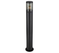 Lampadaire, lampadaire, éclairage extérieur, lampadaire, fumée.Lampe de sol de jardin extérieur, contrôle par application, acier inoxydable, 1x Smart RGB LED 10W 806Lm, DxH 14x80 cm
