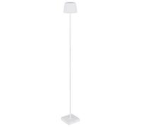 Lampadaire lampadaire lampadaire lampe d'appoint lampe d'extérieur avec variateur tactile, métal plastique blanc, batterie CCT USB, LED 4W 200Lm 3000K, 4000K, 5000K, H 120 cm