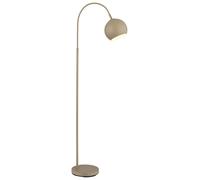 Lampadaire lampe à arc Lampadaire sable lampe à arc salon, métal, 1x douille E27, LxlxH 46x25x150 cm