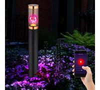 Lampadaire Lampe de Mur Extérieur Pointe Détecteur Mouvement Smart LED Fumée RGB [EEK: G]
