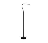 Lampadaire LAROA LED 4,2W en matière synthétique noir 535x215x1300mm