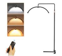 Lampadaire LED 36W,double température de couleur réglable, 10 niveaux de réglage de la luminosité, indice de rendu des couleurs 90.