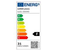 Lampadaire artculé LIB avec Led intégrée - Aluminor - 30,5 W - blanc