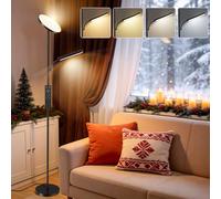 Lampadaire LED Dimmable 42W avec Liseuse, Télécommande Magnétique, 2700-6500K Intensité Variable en Continu, pour le salon, la chambre