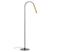 Lampadaire LED Drill finition dorée (tête de lampe) 151 cm