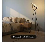 Lampadaire led - inoleds - croissant de lune