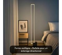 Lampadaire led - inoleds - quadra noir - dimmable