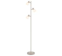 Lampadaire LED, lampe de salon, spots orientables, couleur sable, H 154 cm