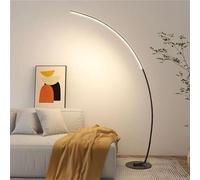 Lampadaire LED moderne à arc avec 3 températures de couleur for le salon