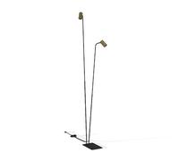 Lampadaire LED Nowodvorski MONO 7712 noir/or GU10 x2