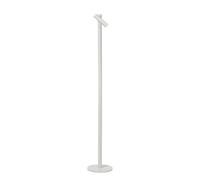 Lampadaire LED sans fil blanc orientable IP54 2,2 W, dimmable, design moderne