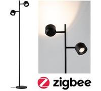 Lampadaire LED Smart Home Zigbee 3.0 Puric Pane 2700K 2x300lm 2x3W Noir Noir G