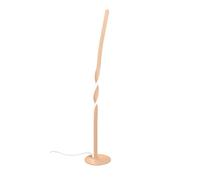 Lampadaire LED sur pied moderne sable spiralé 19W GINKO