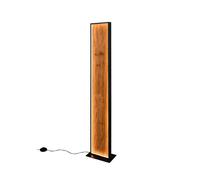 Lampadaire LED sur pied scandinave bois noir 35W 3000K dimmable KALEA Trio