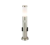 Lampadaire luminaire sur pied espace extérieur prises senseur détecteur de mouvement jardin chemin