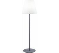 Lampadaire lumineu e térieur LUMISKY 150cm Acier et polyéthylene froid Blanc Blanc G