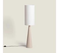 Ledkia Lampadaire Métal et Tissu Cambaca Beige