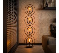 Lampadaire moderne en métal avec anneaux orientables BONY 2