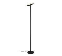 Lampadaire moderne noir spot orientable LED 17W 178cm