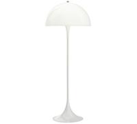 Lampadaire moderne pour salon, lampadaire blanc élégant et haut pour chambre, abat-jour en acrylique, lampe de lecture sur pied à 3 températures de couleur pour bureau, chambre d'enfant, coin
