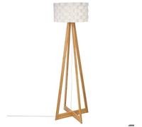 Lampadaire ""Moki"" bambou blanc H150cm - Atmosphera Créateur d'intérieur