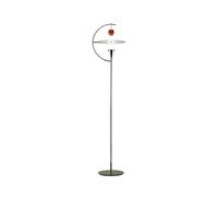 Lampadaire Newton Chrome/ Blanc