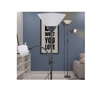 vidaXL Lampadaire sur pied 242733 Noir – Lampe de salon