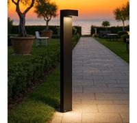 Lampadaire noir SIRIO 2 lampes en aluminium