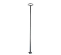 Lampadaire parc 255 cm LED 44W gris foncé IP65 SU-MA