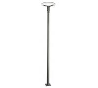 Lampadaire parc 305 cm LED 60W gris foncé IP65 SU-MA