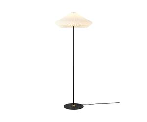 Lampadaire Paris Ø56 Blanc Pur/ Noir