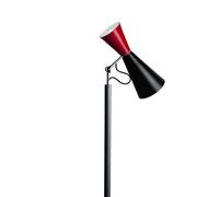 Lampadaire Parliament Noir et Rouge
