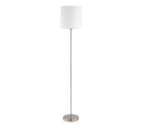 Lampadaire PASTERI E27 1X60W en acier nickel mat D280mm