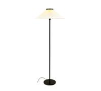 Lampadaire Plissé Noir/Off White
