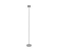 Lampadaire portable FAROL 115 cm, LED, gris, Blomus