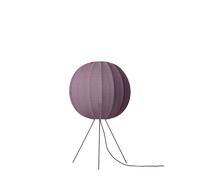 Lampadaire Rond Made By Hand Knit-Wit Ø60, Bordeaux Moyen