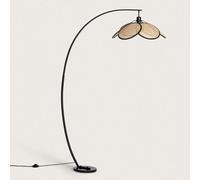 Lampadaire Rotin Arc Nirvana Naturel