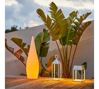 Lampadaire extérieur sans fil - LUMISKY - CLASSY C80 - LED multicolore dimmable - Télécommande - H80 cm