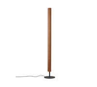 FLOS Lampadaire Seki-han 226 cm Frêne traité thermiquement, métal noir