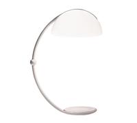 MARTINELLI LUCE lampadaire SERPENTE (Blanc brillant - méthacrylate et métal)