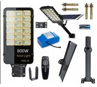 LAMPADAIRE SOLAIRE À LED 800 W INDUSTRIEL 60 Ah