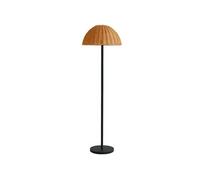 Lumisky Lampadaire solaire FAROE TALL – en polyrotin, LED blanc chaud, télécommande H160cm