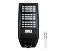 Lampadaire solaire LED 100W détecteur PIR, télécommande