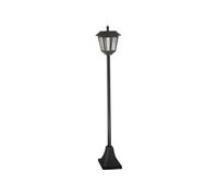 Lampadaire solaire Metro 20 lumens 130 18 cm Noir