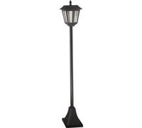 Lampadaire solaire SMART GARDEN Metro 20 lumens 130 18 cm Noir Noir G