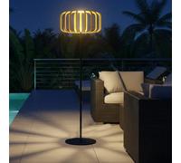 Lampadaire solaire standy bambou h150cm