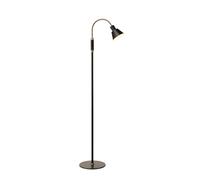 Lampadaire Space à 1 Bras, LED, Noir Antique