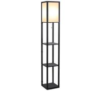 Lampadaire šŠtagššre 26L x 26l x 160H cm 3 šŠtagššres 4 Niveaux MDF Noir