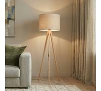 Lampadaire sur pied Grand TK Lighting, bois clair, Salon / Salle à manger, Bois, Moderne, Lampadaire Bois